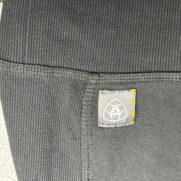 Ariat Rebar Workman Logo Sweatshirt Mens 2XL Tall Black Crewneck Fleece Pullover - Picture 10 of 14